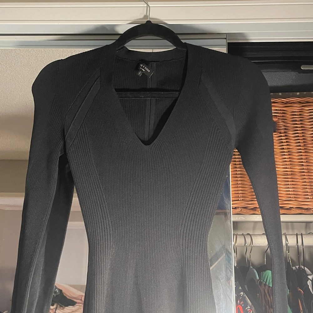 Rag & Bone LBD cutout dress